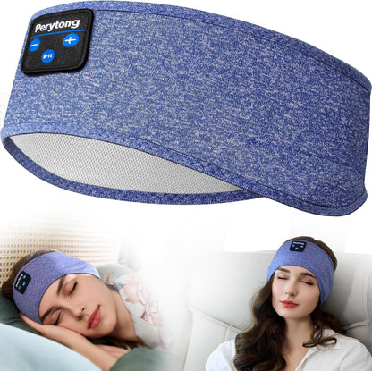 Sleep Headphones,  Bluetooth Sports Headband Headphones with Ultra-Thin HD Stereo Speakers Perfect for Sleeping,Workout,Jogging,Yoga,Insomnia, Air Travel, Meditation